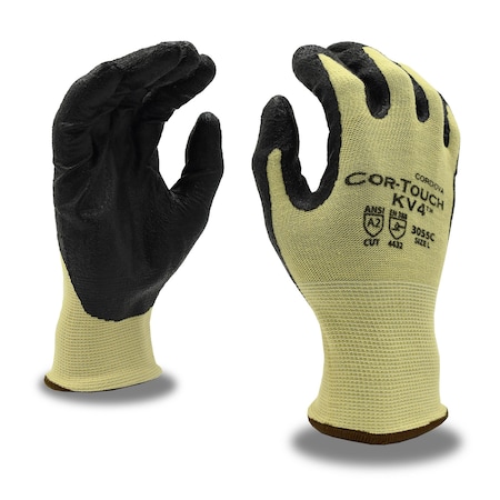 Cordova COR-TOUCH KV4, Aramid/Lycra, A2 Cut Gloves, L, 12PK 3055CL